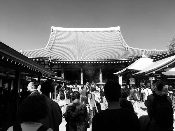 Senso-ji temple, in Taito, Tokyo.